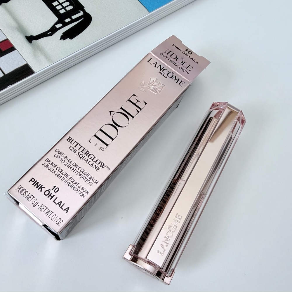 Lancôme Idôle Lip Butterglow‎ care-in-glow color balm
